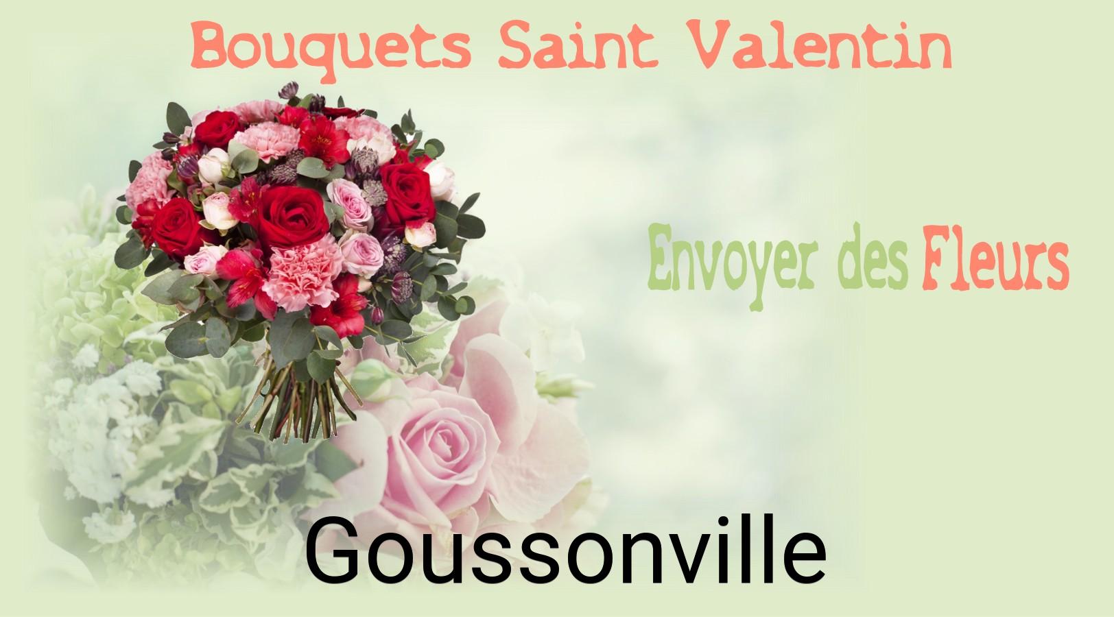 Roses de Saint-Valentin livrées à Goussonville